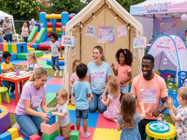 Kiddies Zone at Bomb Squad Fan Park