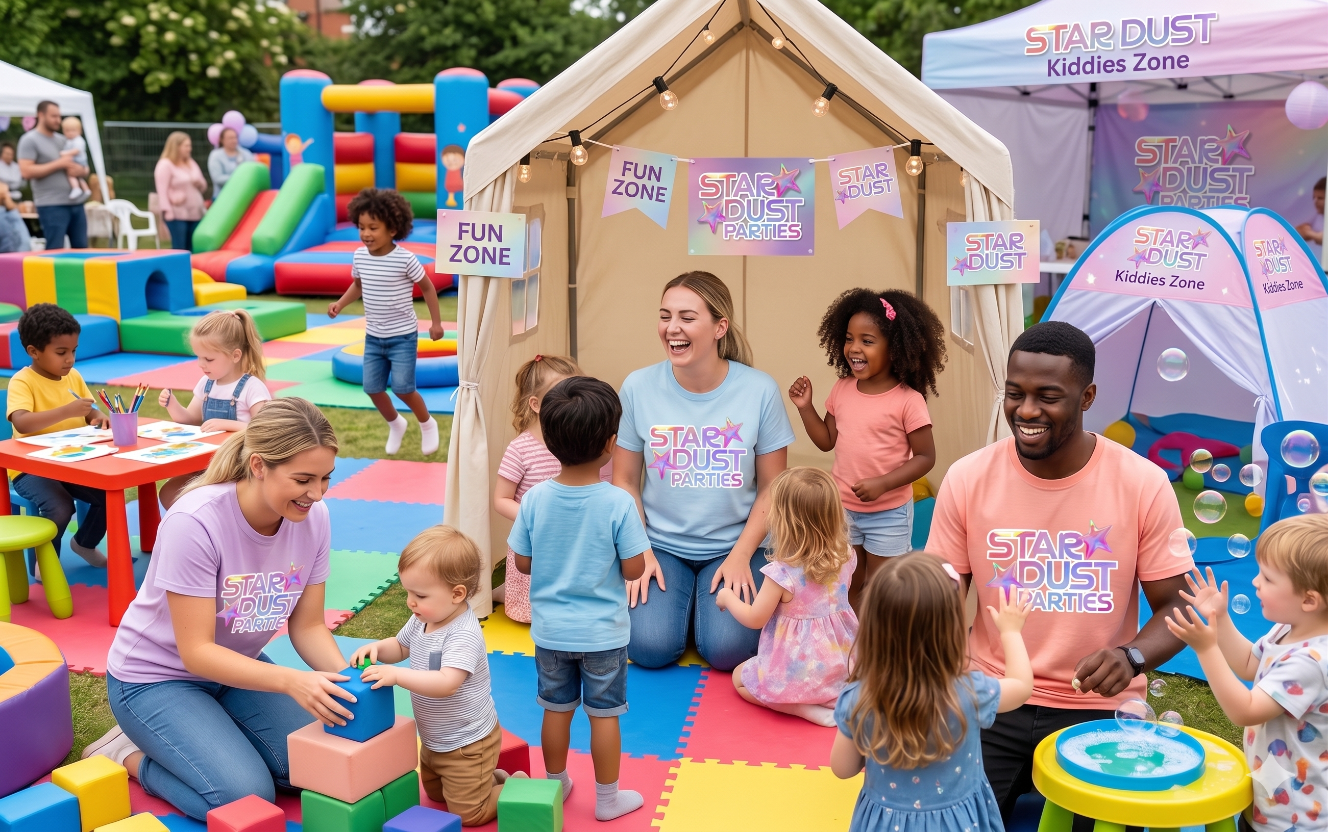 Kiddies Zone at Bomb Squad Fan Park